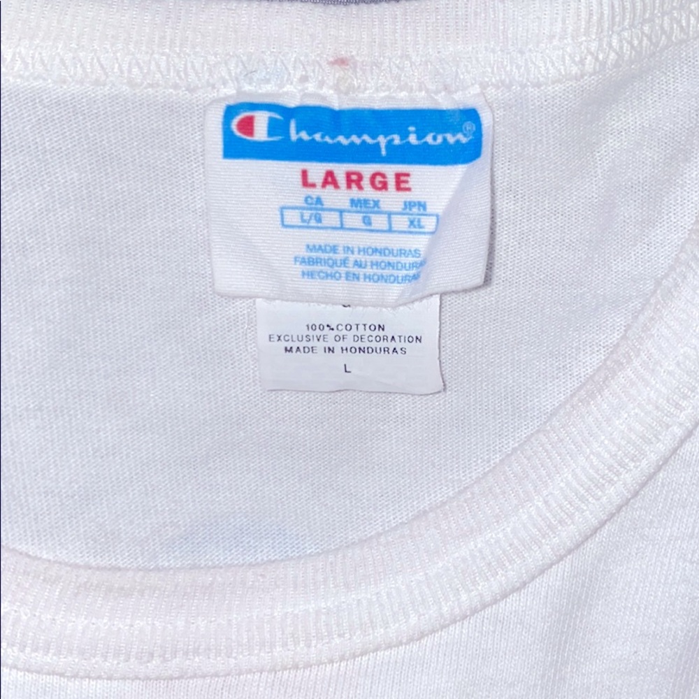 White Champion T-Shirt - Picture 4 of 4